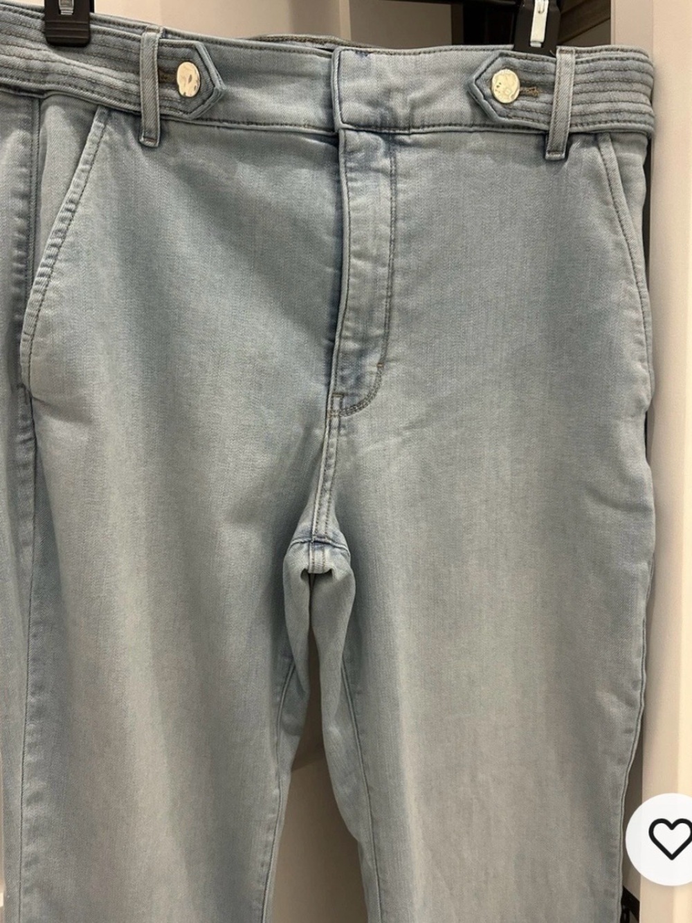 White House Black Market High Rise Bootcut Tab jeans 2 Pair never worn